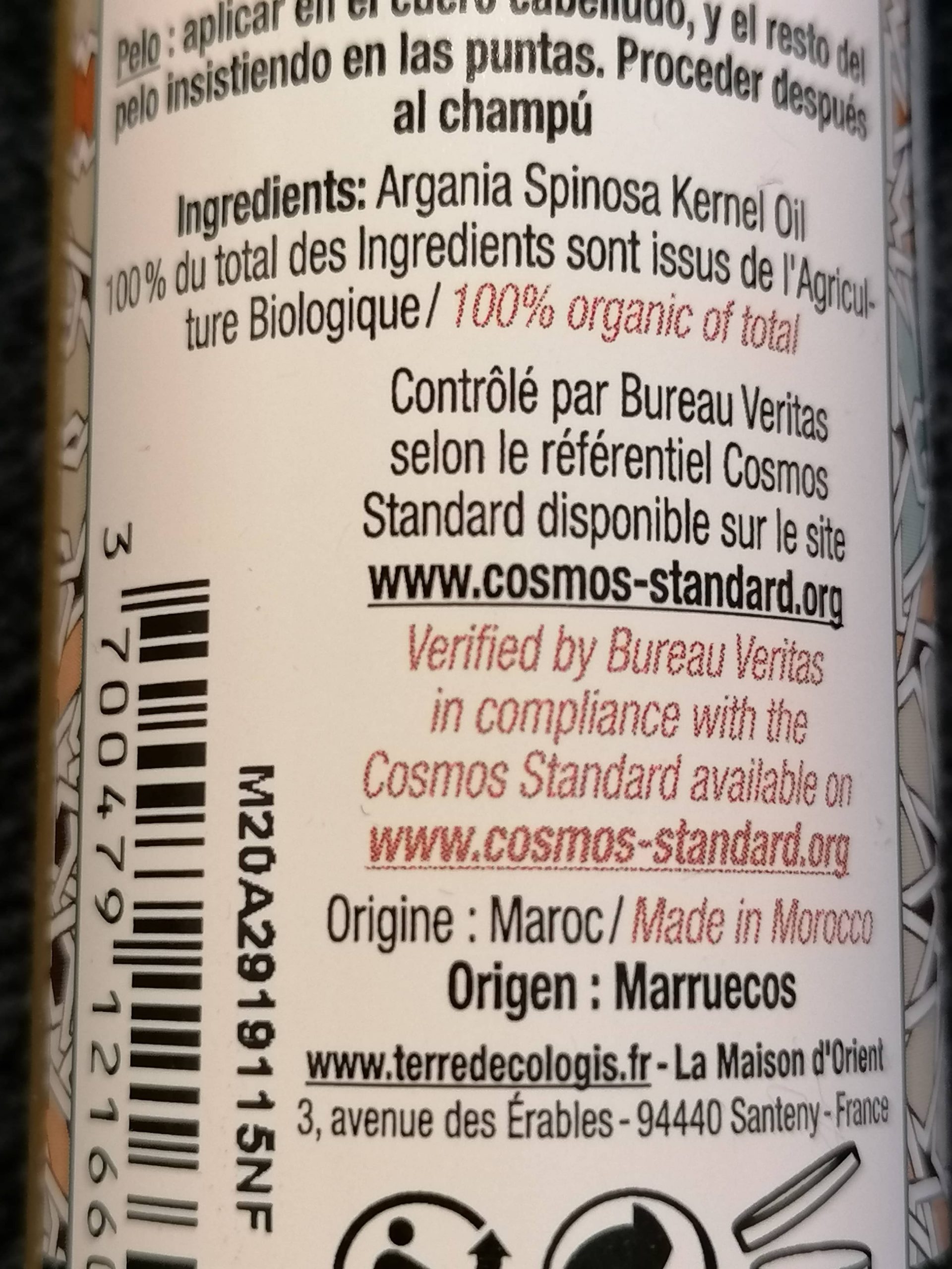 aceite de argán de carrefour